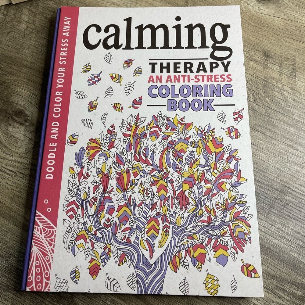 Calming Therapy Anti Stress Coloring Book